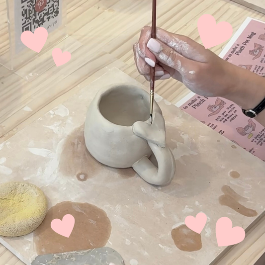 Valentines Clay Love Mug Workshop